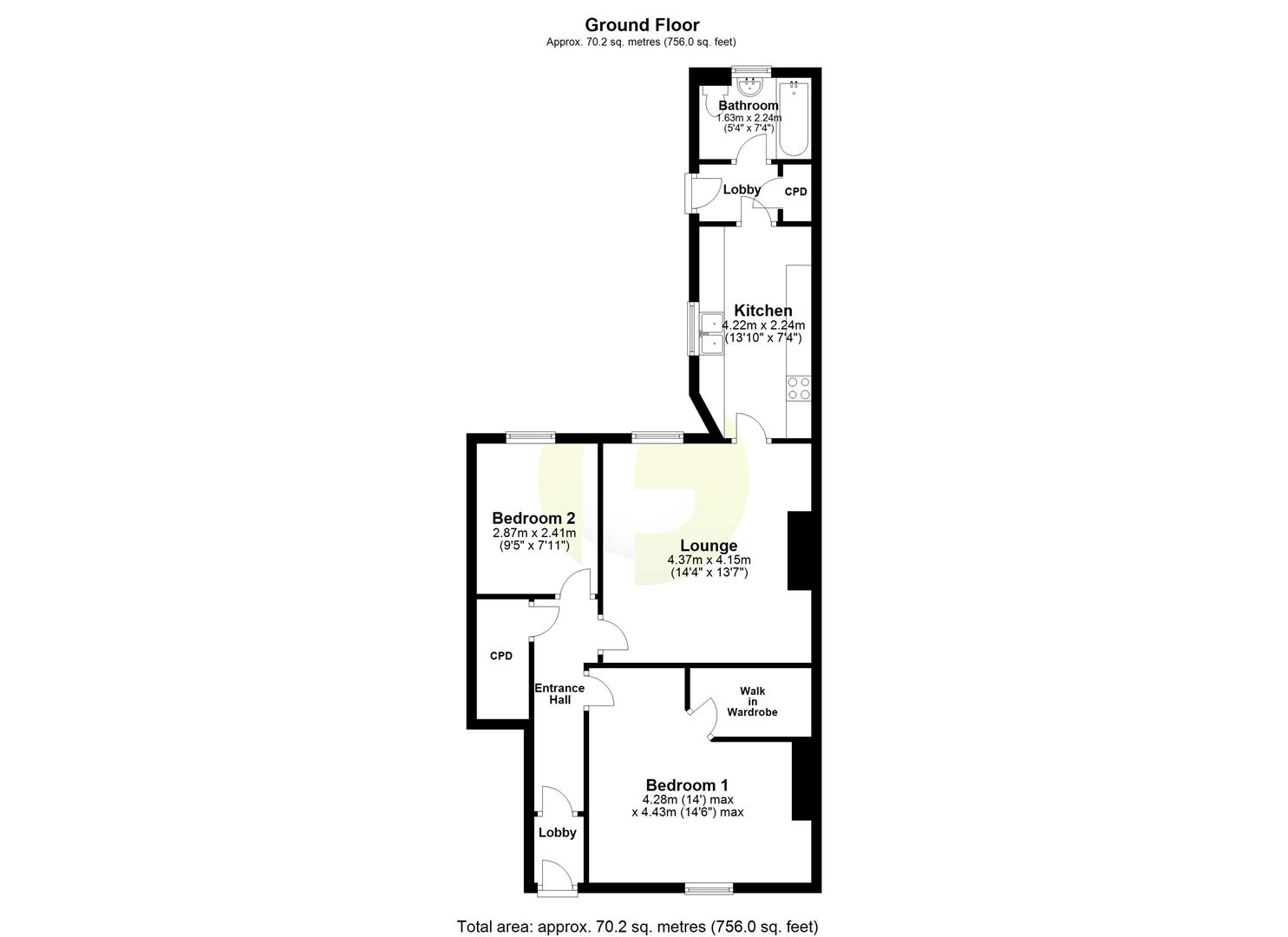 Floorplan.Stephenson Street, North Shields